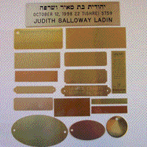 brass signs