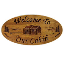 cabin signs